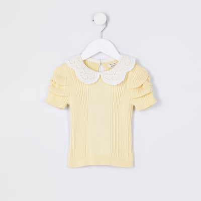 yellow t shirt for girls