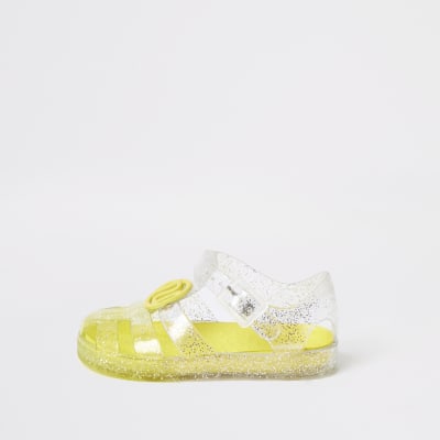 girls glitter jelly shoes