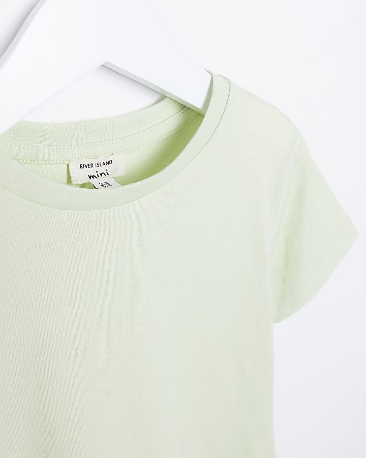 mini green short sleeve t-shirt