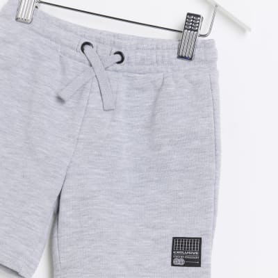Mini Grey Jersey Shorts