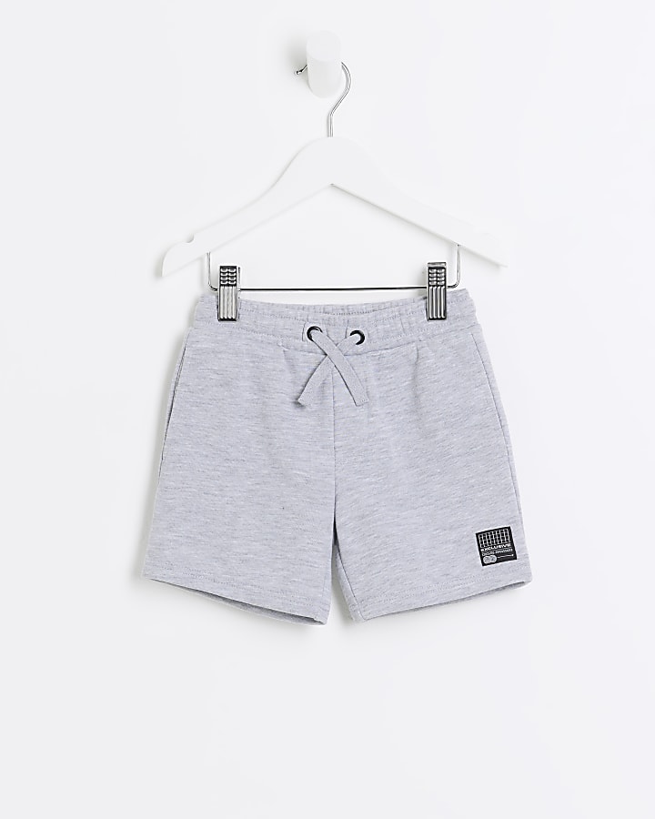 Mini Grey Jersey Shorts