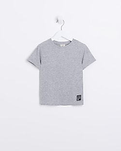 Mini Grey Short Sleeve T-shirt