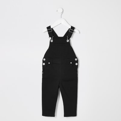 girls skinny dungarees