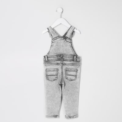 river island denim dungarees