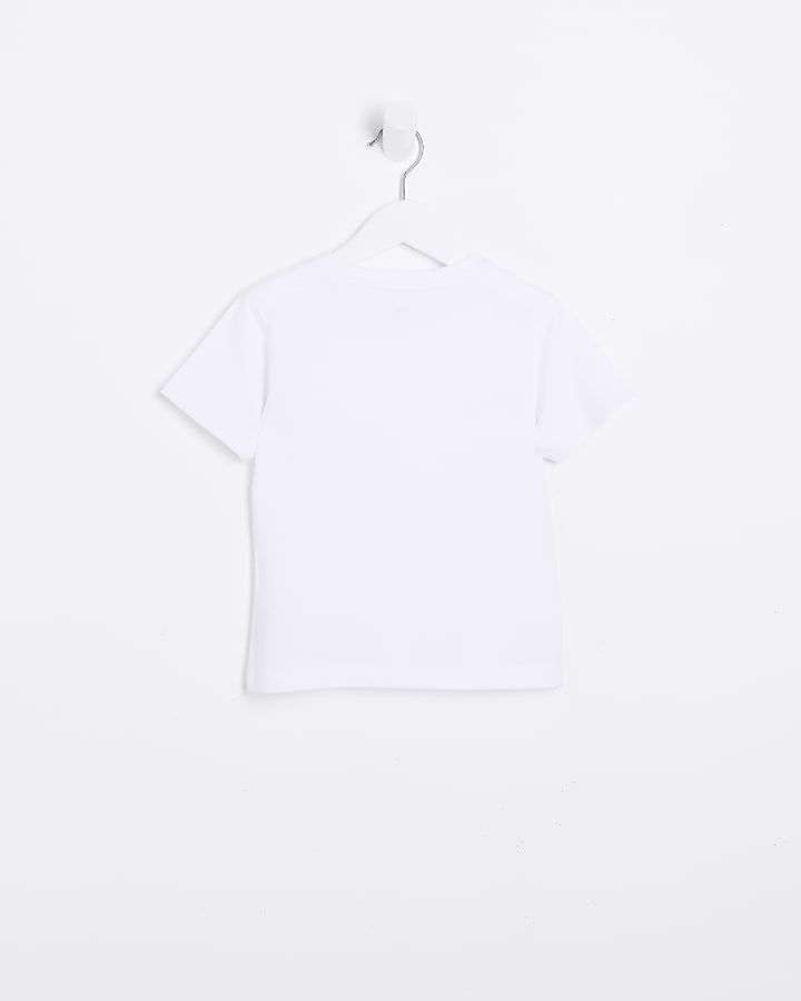 Mini White Short Sleeve T-shirt