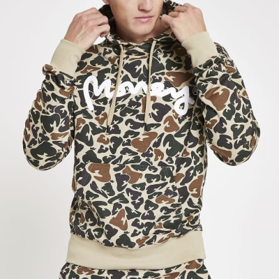 money camo hoodie