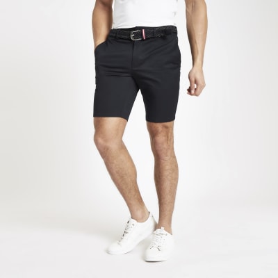 mens chino shorts slim fit