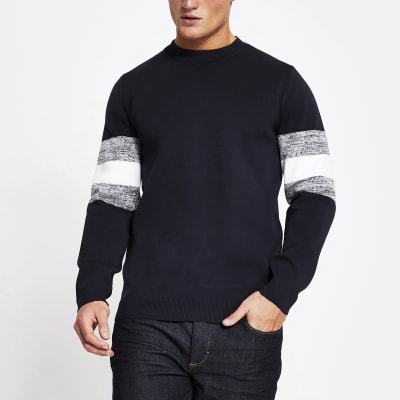 river island mens jumpers