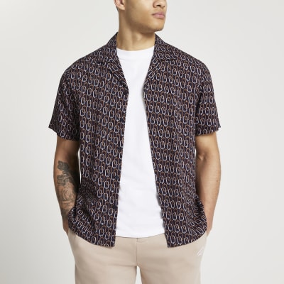 chain print shirt river island