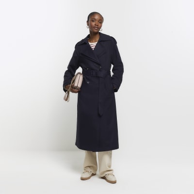 River island trench deals coat women