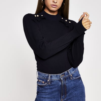 river island pearl jeans