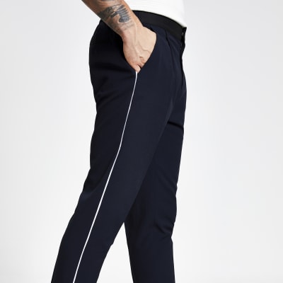 skinny tapered trousers