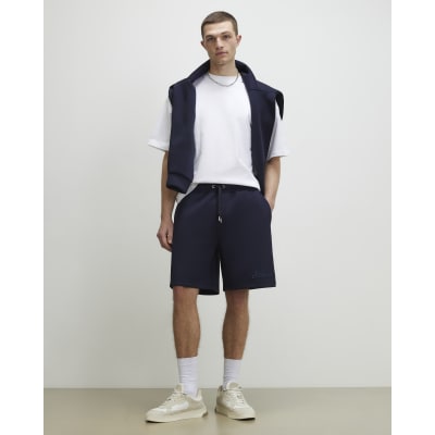 Navy Premium Regular Fit Sanctuaire Shorts
