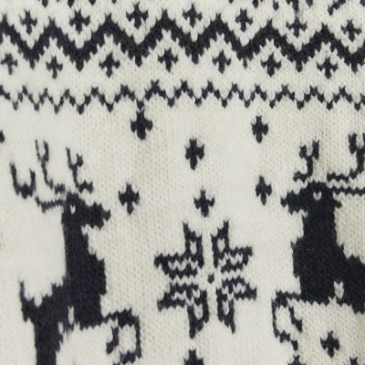 Navy Reindeer Christmas Jumper