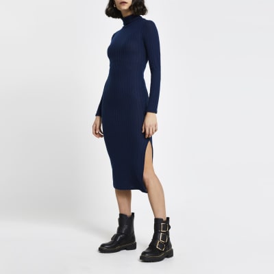 turtle neck shirt with dress