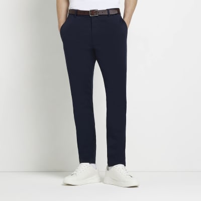 Pull On Skinny Fit Trousers in Malibu Check