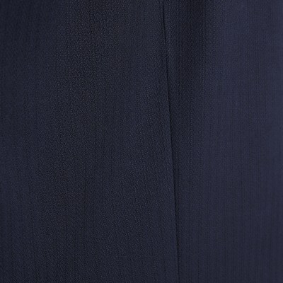 Navy skinny fit herringbone waistcoat