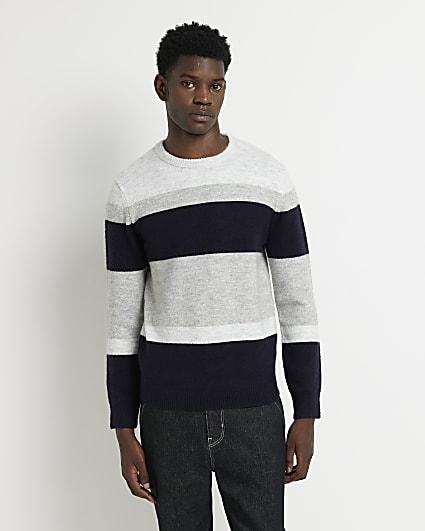 MEN FASHION Jumpers & Sweatshirts Print discount 78% River Island cardigan Gray/Multicolored S 