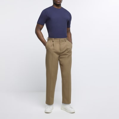 Navy slim fit t-shirt