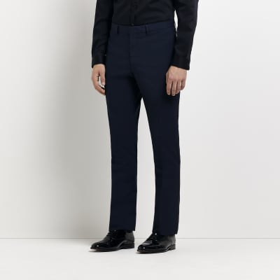 Navy store tuxedo trousers