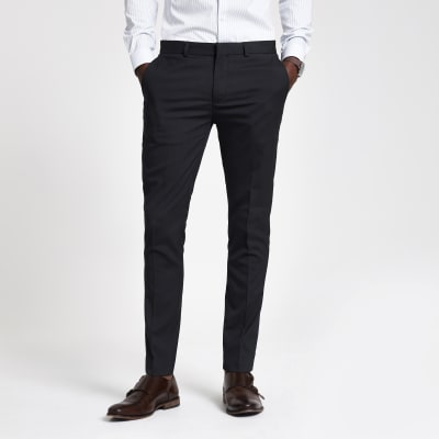 slim fit smart trousers
