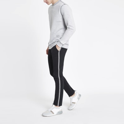 smart joggers black