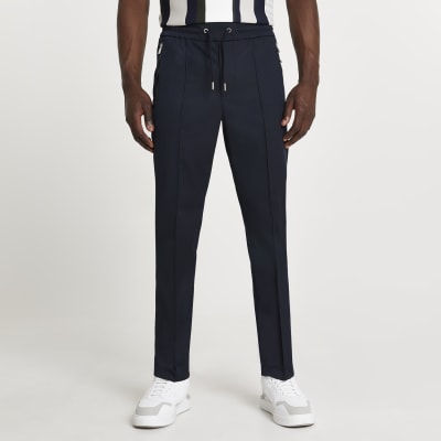 river island navy jeans