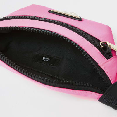 neon pink bum bag