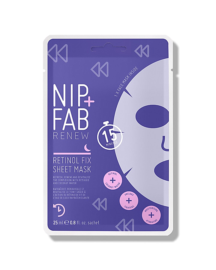Nip + Fab retinol fix sheet mask