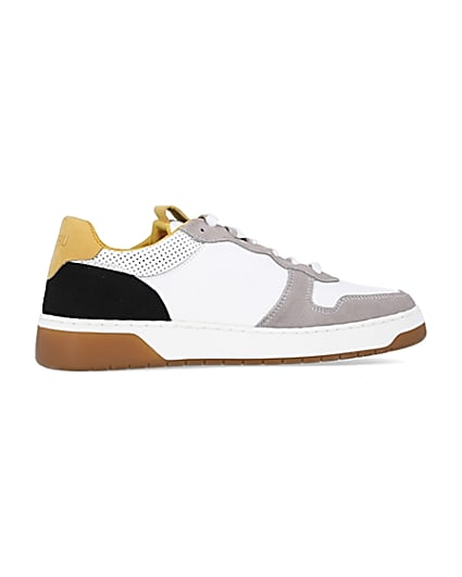 360 degree animation of product Nushu Stone Suede trainers frame-14