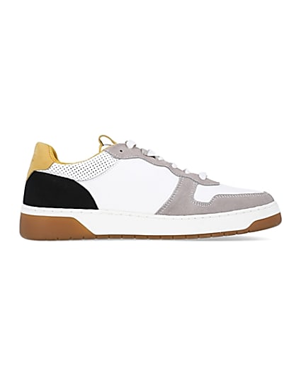 360 degree animation of product Nushu Stone Suede trainers frame-15