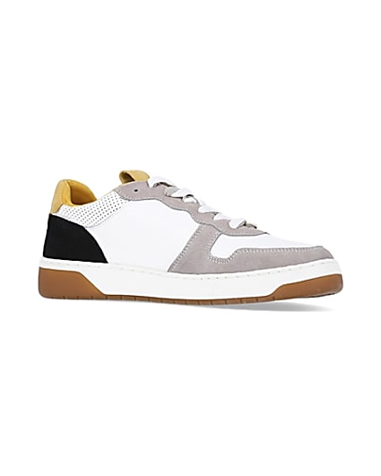 360 degree animation of product Nushu Stone Suede trainers frame-17