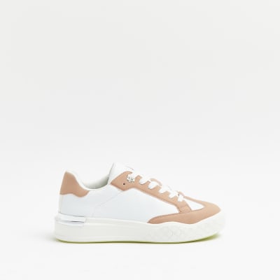 river island flatform trainers