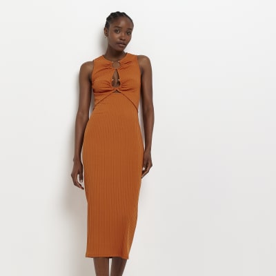 bodycon midi dress zara