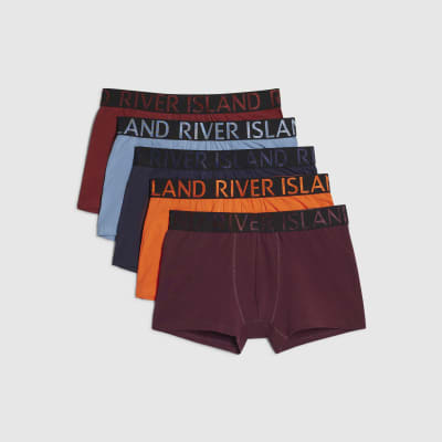 Orange Mixed Pack of 5 Trunks