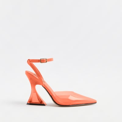 orange shoes river island