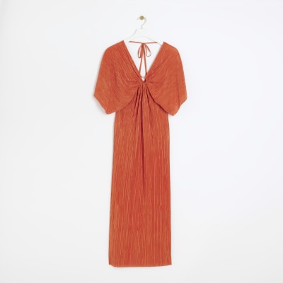 Orange dress river island hotsell