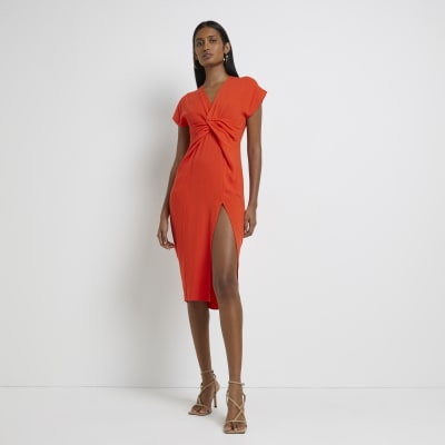 bodycon twist dress