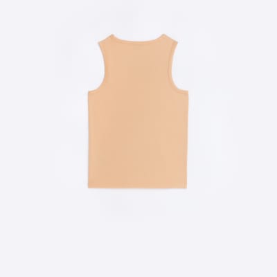 Orange Vest Top