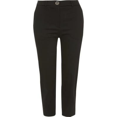 black cigarette trousers petite