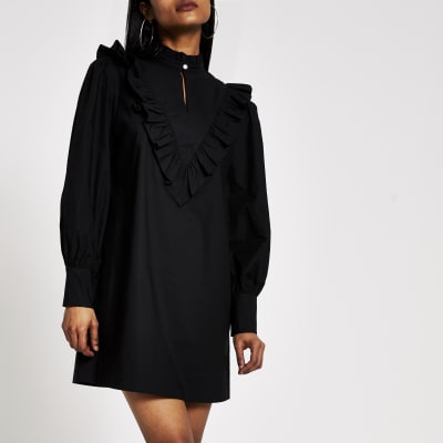 petite black dress uk