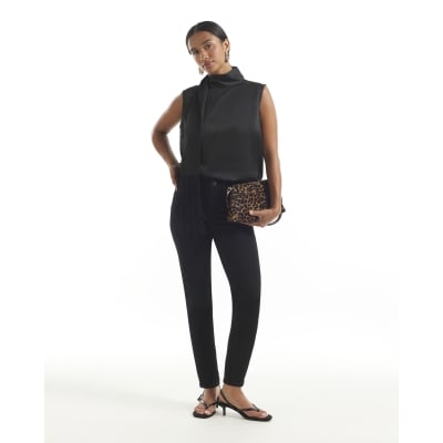 Petite Mid Rise Super Skinny Jeans