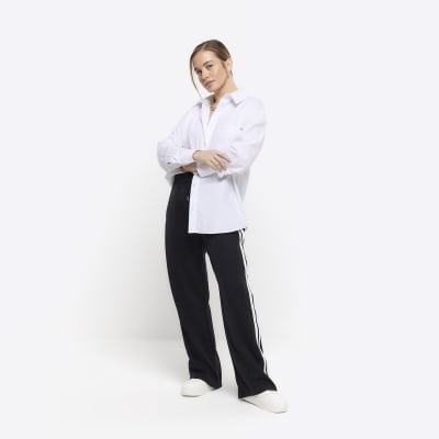 Petite black joggers discount womens