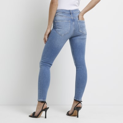 Petite black skinny jeans multipack | River Island