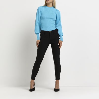 petite black trousers matalan