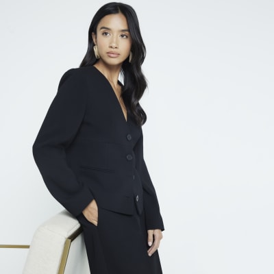 Black Blazers Black Blazers for Women River Island