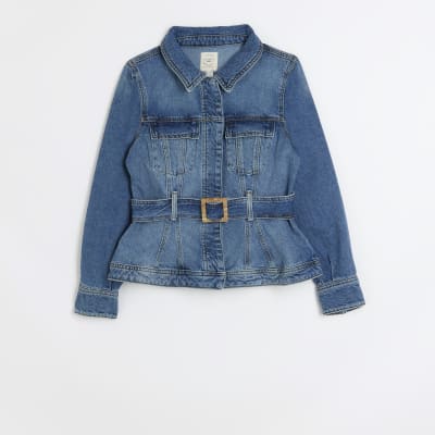 River island cheap petite denim jacket