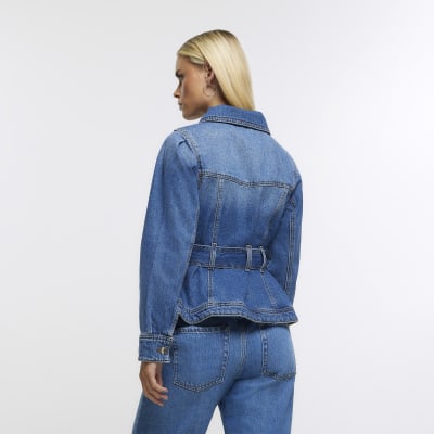 River island store petite denim jacket