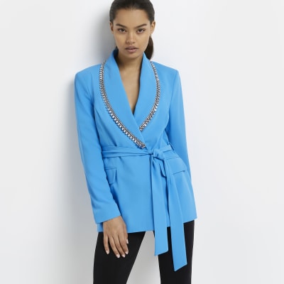 river island petite blazer