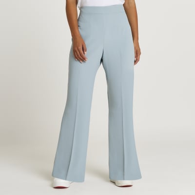 petite blue trousers